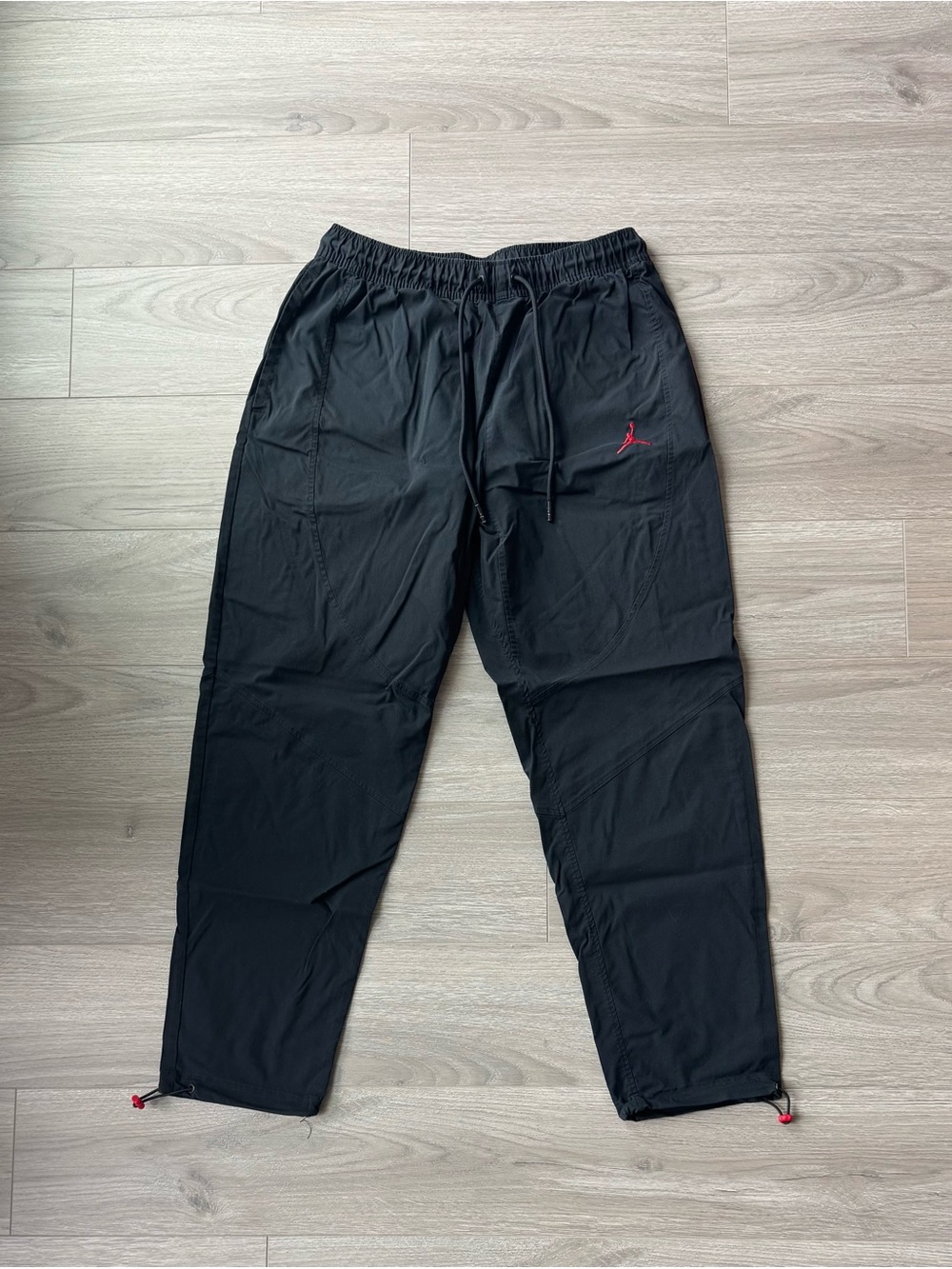 Jordan Black Joggers with Red Jumpman